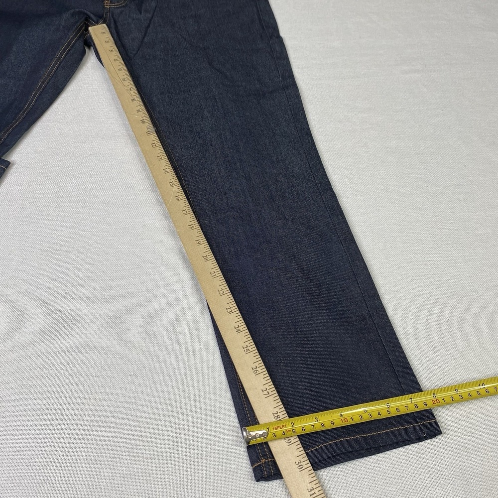 Tailor Vintage Jeans Mens 38x30 Canaan Slim Fit Stretch Indigo‎ Rinse Wash - Picture 10 of 14